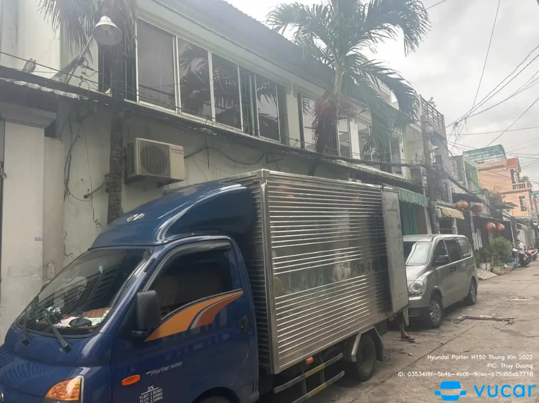 Ảnh xe Hyundai Porter H150 Thùng Kín 2022 - ảnh 1