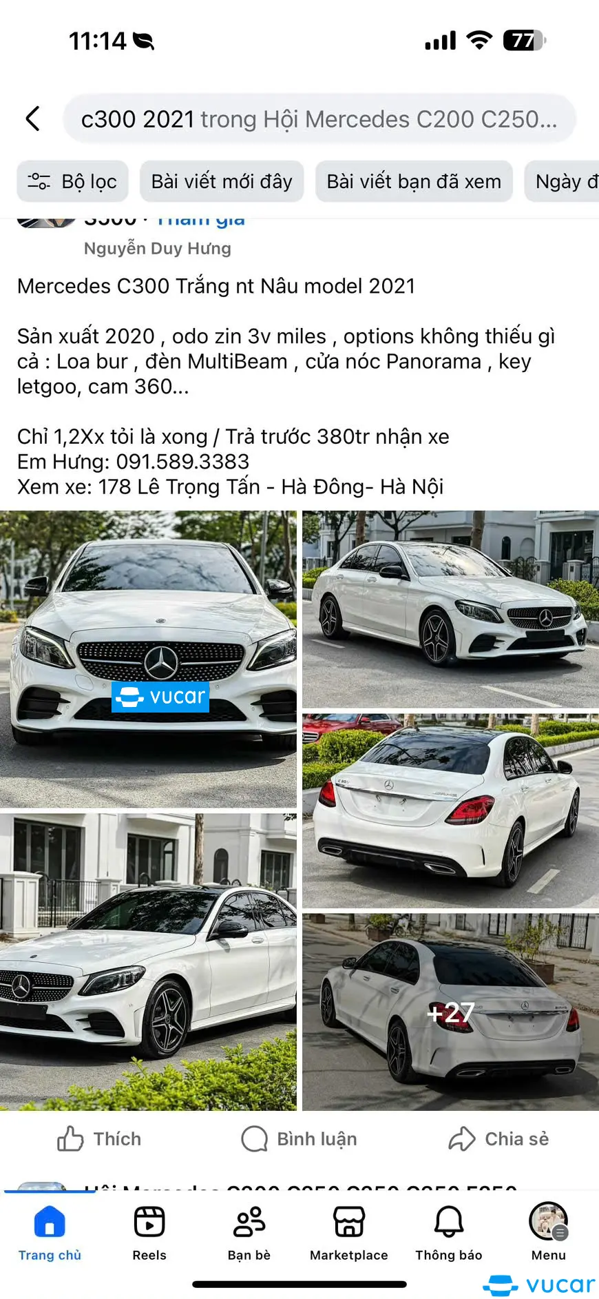 Mercedes C300 AMG 2021 - Ngoại thất 4