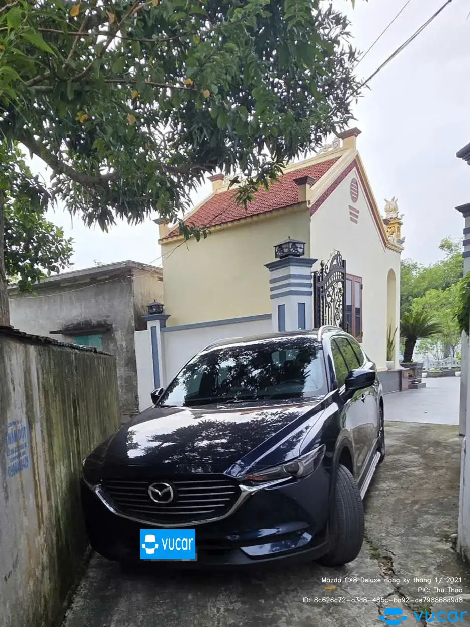 Ảnh xe Mazda CX8 Deluxe đăng ký tháng 1/ 2021 - ảnh 3