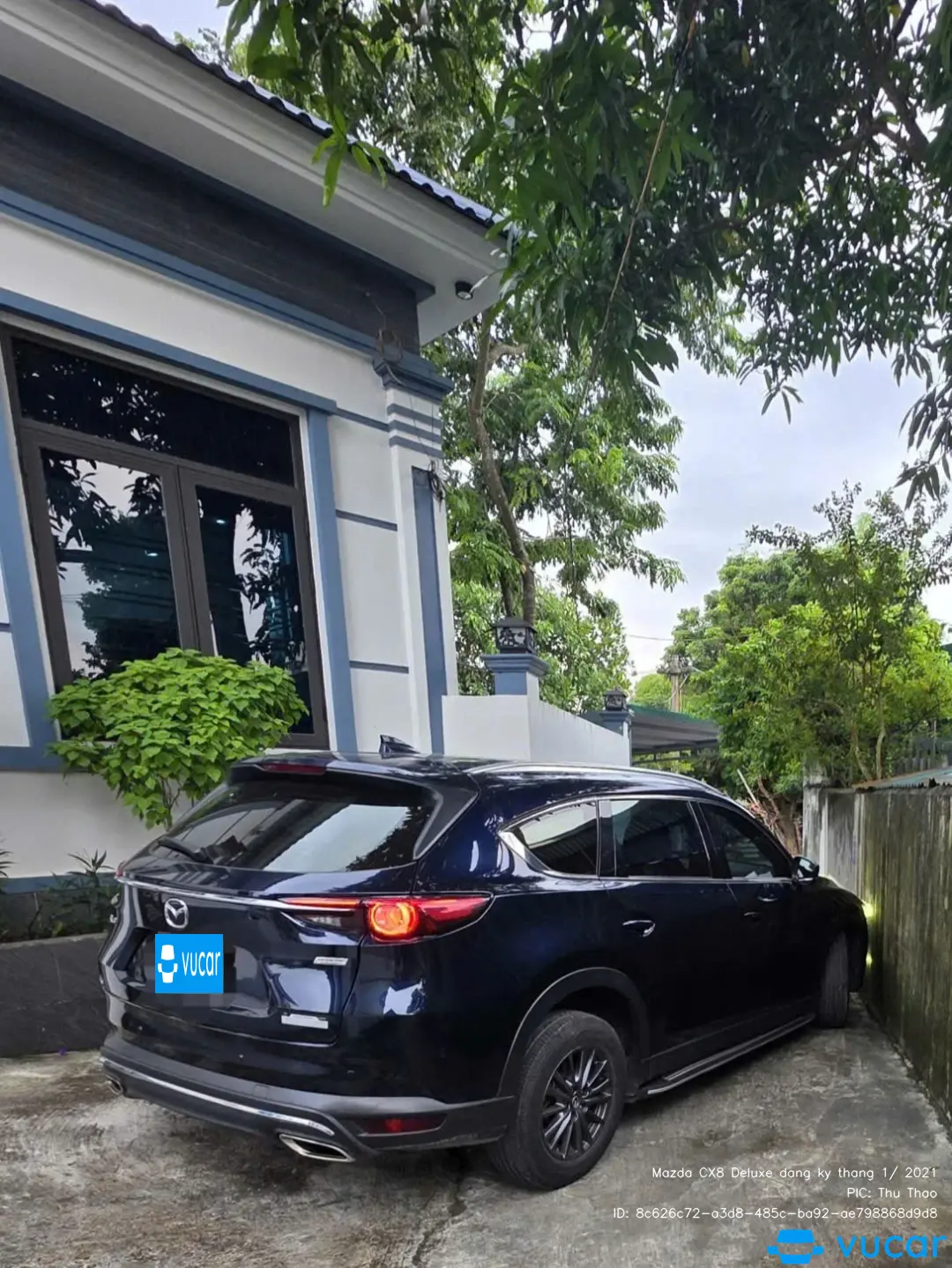 Ảnh xe Mazda CX8 Deluxe đăng ký tháng 1/ 2021 - ảnh 4