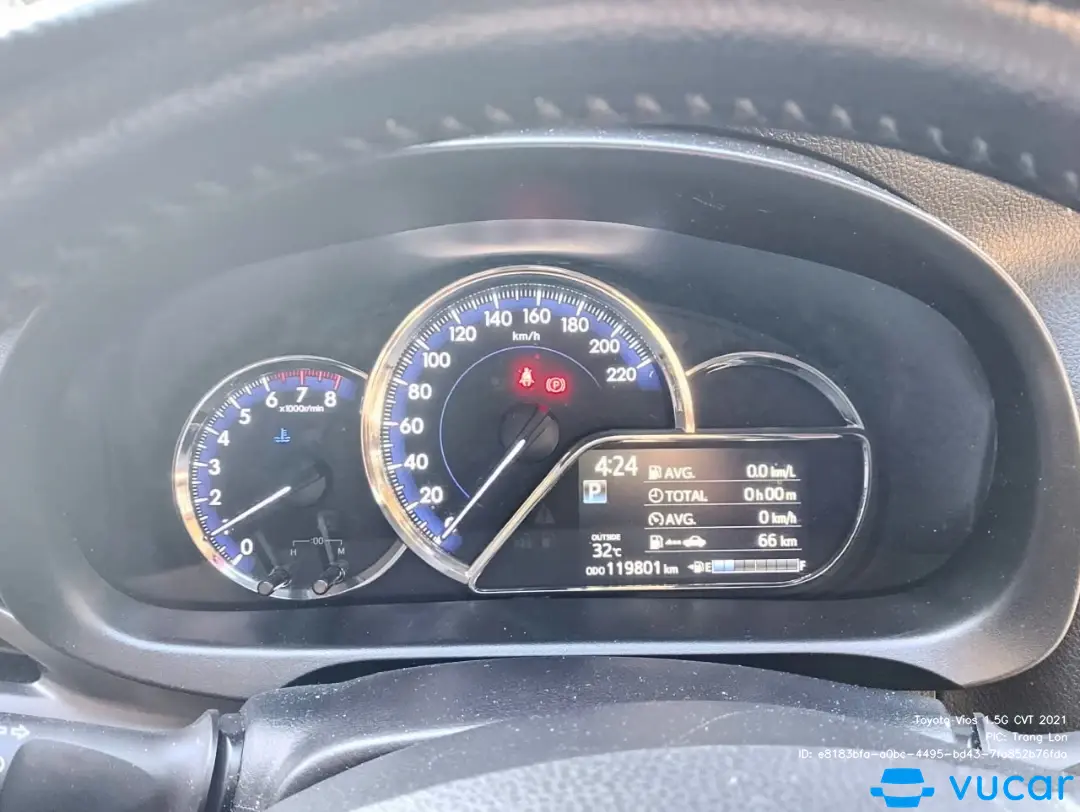 Toyota Vios 1.5G CVT 2021 - Nội thất 1