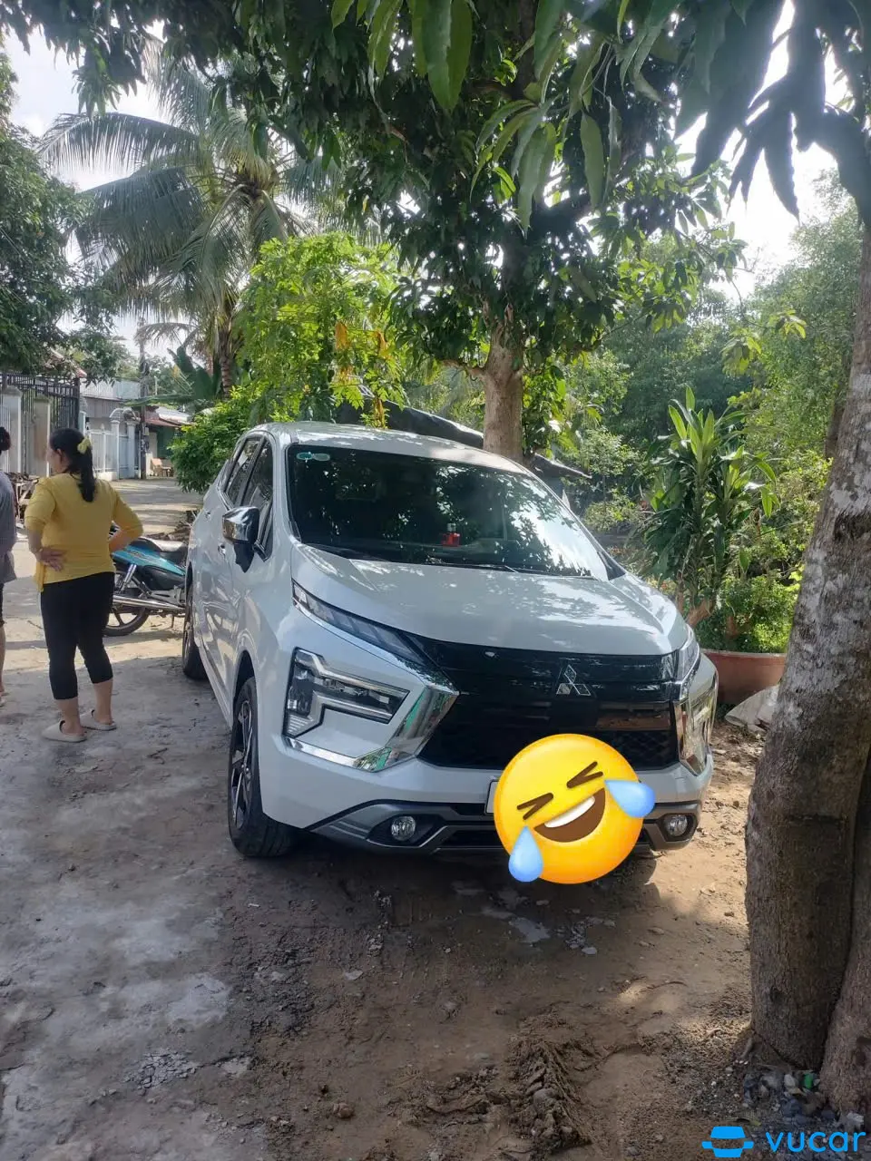 Ảnh xe xpander 2024 1.5 AT merium màu trắng