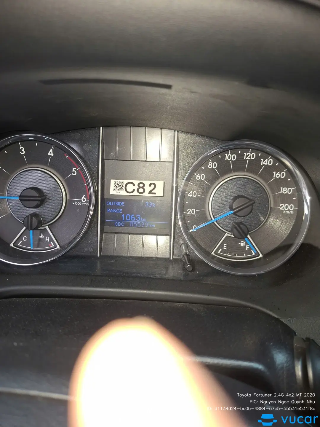 Ảnh xe Toyota Fortuner 2.4G 4x2 MT 2020 - ảnh 6