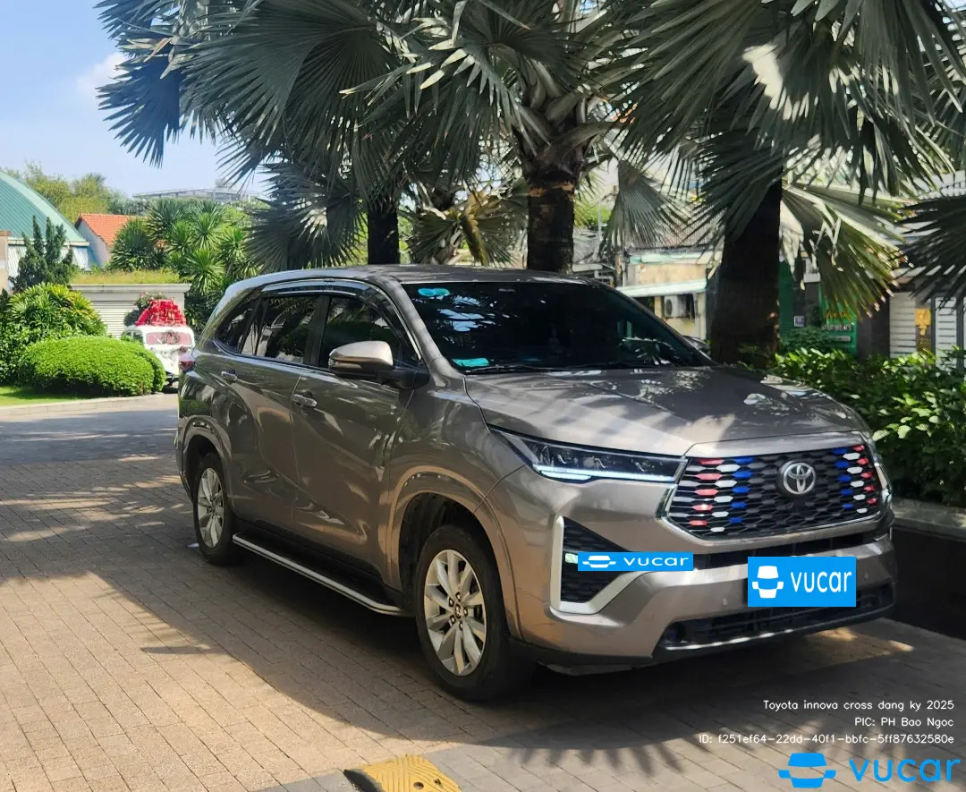 Ảnh xe Toyota innova cross đăng ký 2025 - ảnh 3