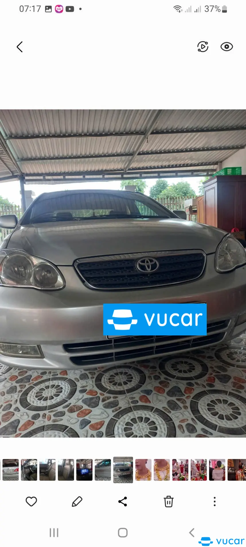 Ảnh xe Toyota corolla atis 2001
