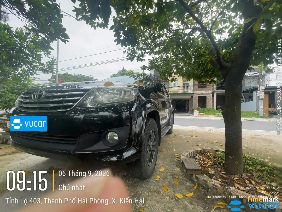 Toyota Fortuner 2.7V 4x2 AT 2012 - Ngoại thất 4