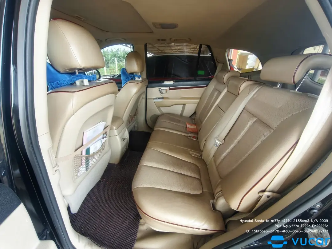 Hyundai Santa fe máy dầu 2188cm3  2009 - Nội thất 4