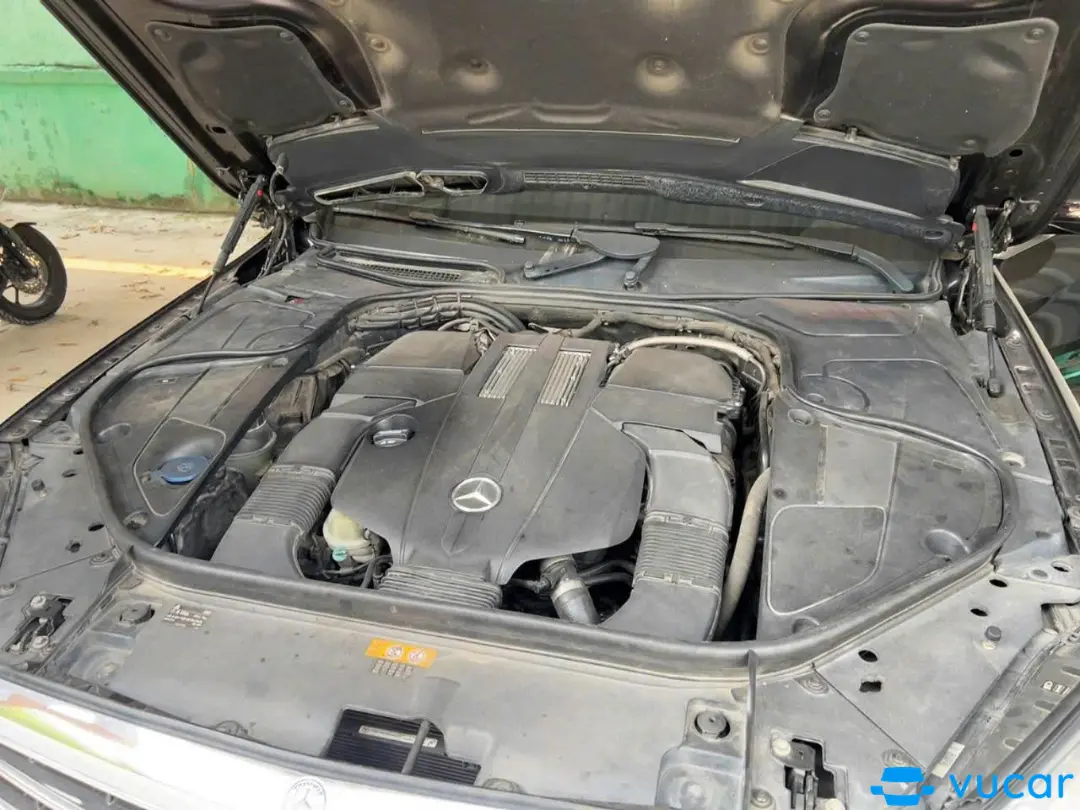 Mercedes S class S400L 2014 - Khoang động cơ 1