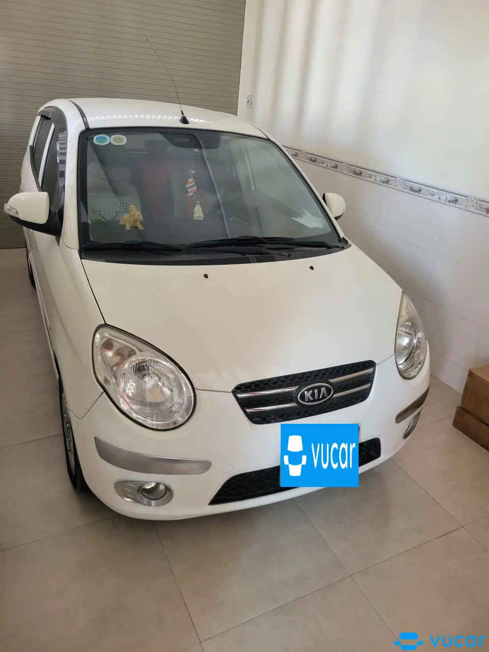 Ảnh xe Xe kia morning 2009 màu trắng số TĐộng biển số Cần Thơ