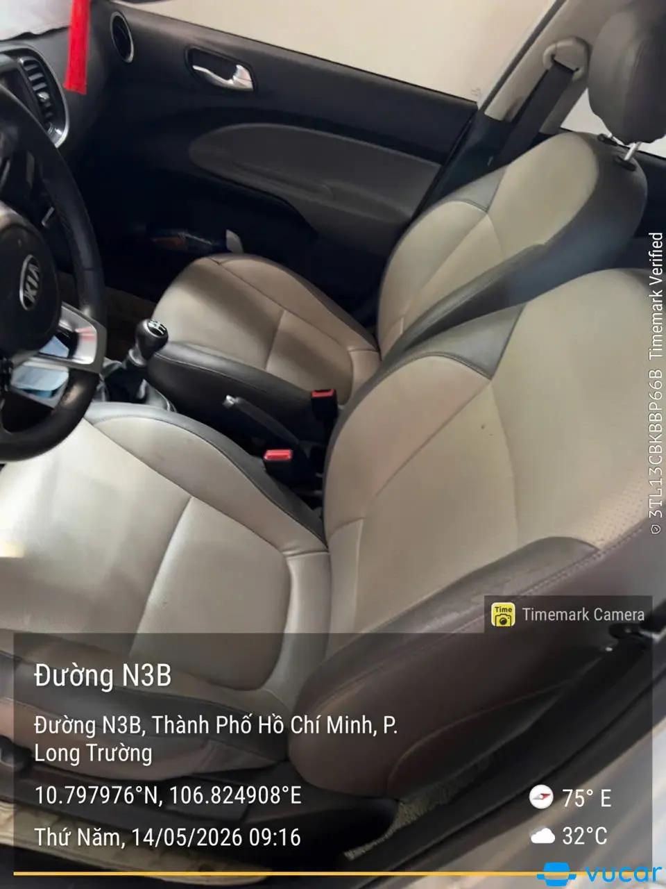 kia soluto 1.4 MT Deluxe 2019 - Nội thất 2