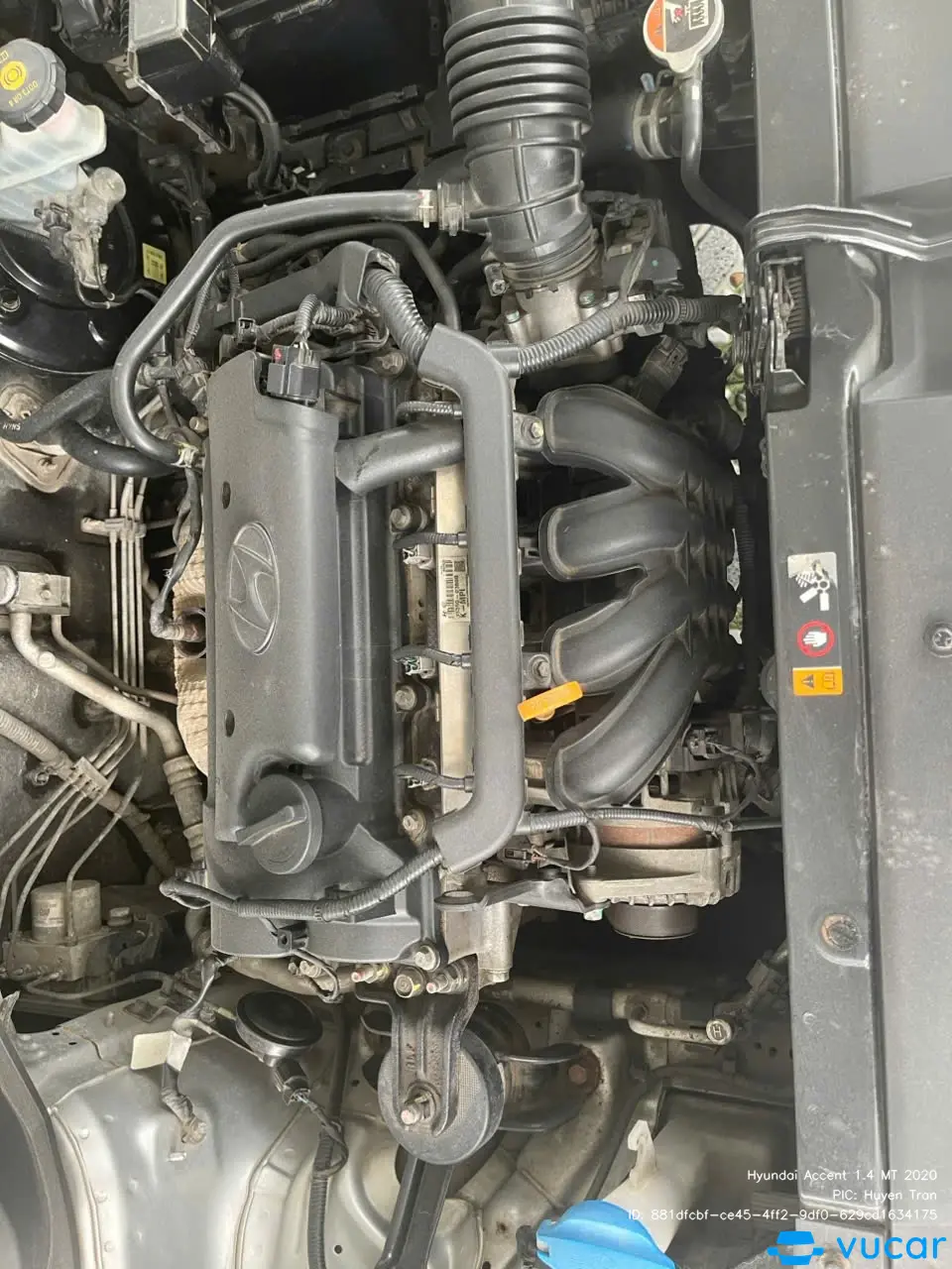 Hyundai Accent 1.4 MT 2020 - Khoang động cơ 1