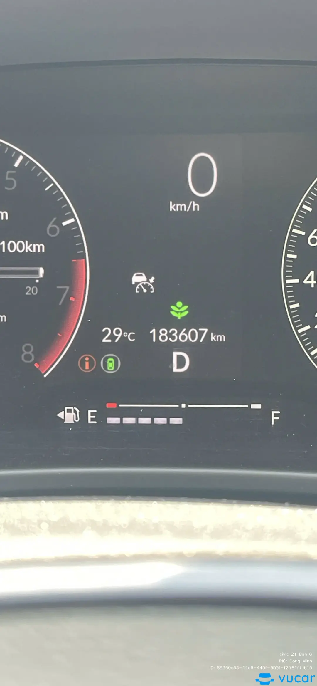 civic 21 Bản G - Nội thất 1