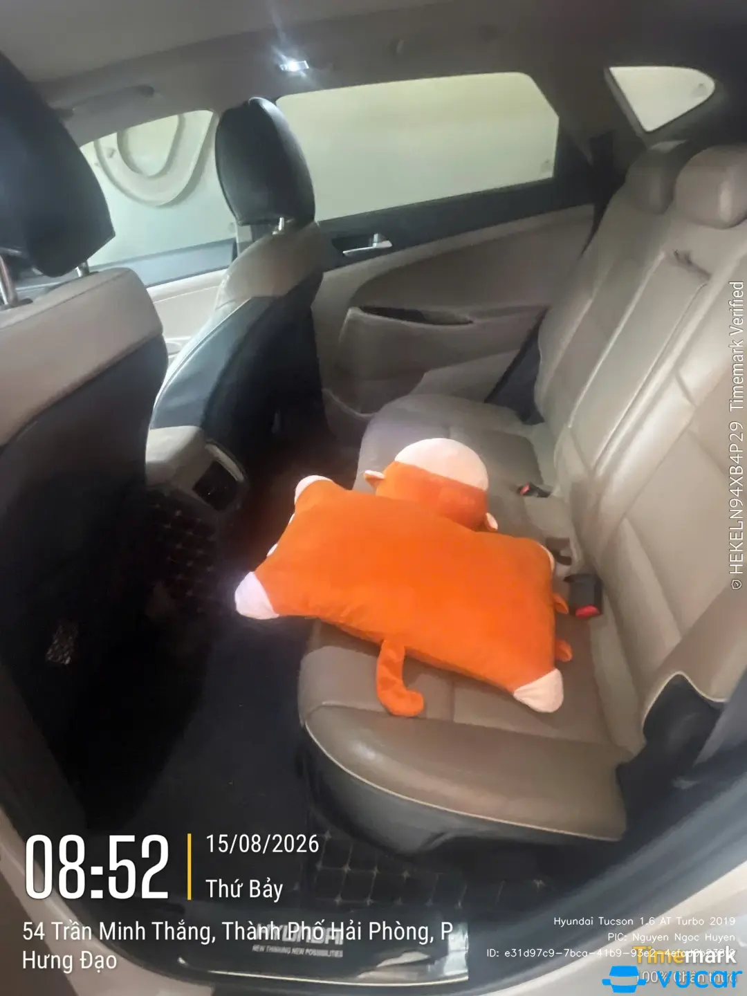 Hyundai Tucson 1.6 AT Turbo 2019 - Nội thất 8