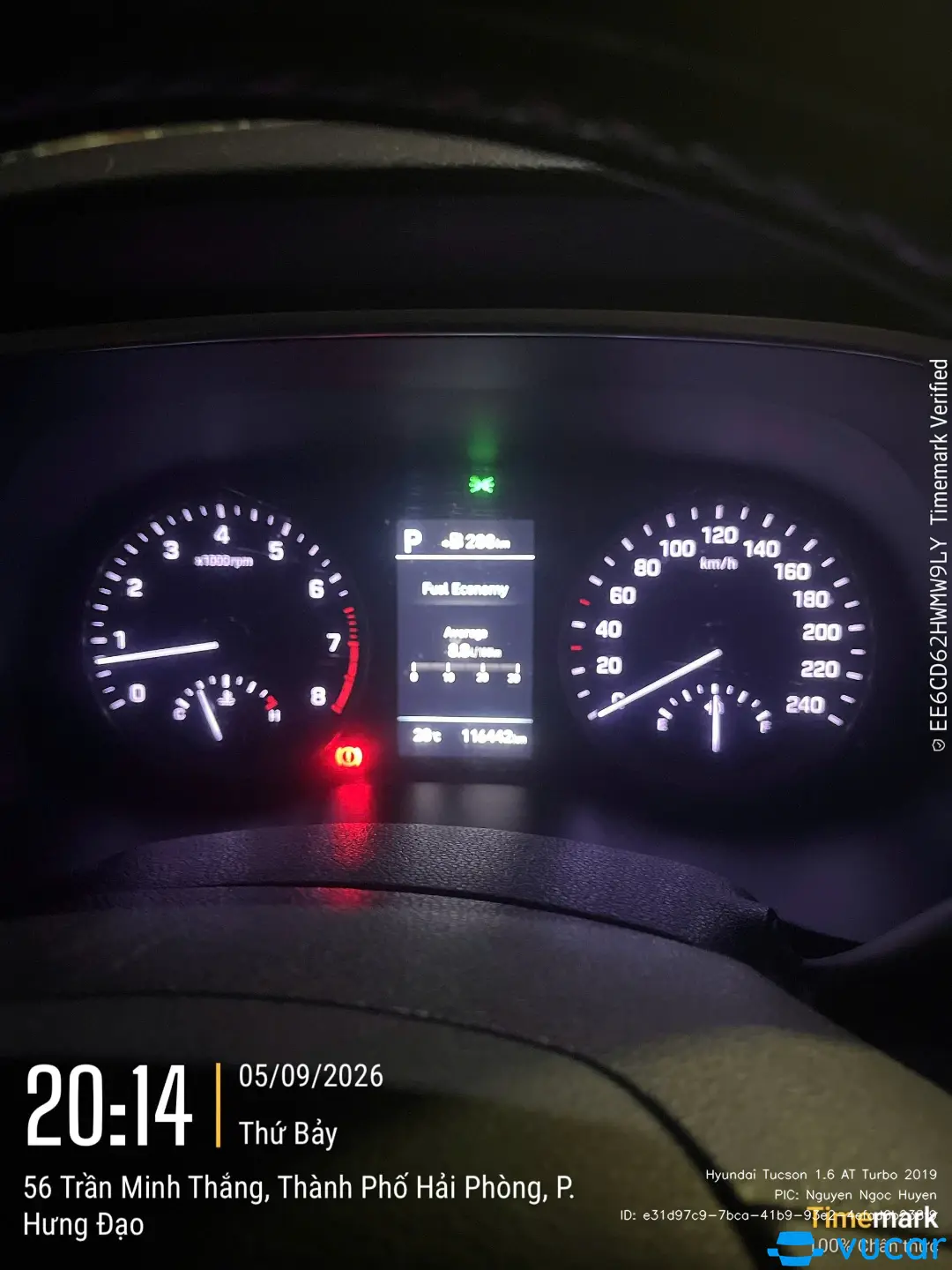 Hyundai Tucson 1.6 AT Turbo 2019 - Nội thất 12