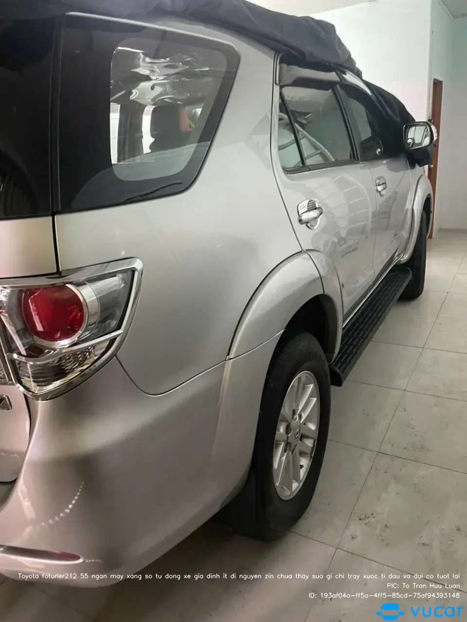 Toyota fotuner212 55 ngàn máy xăng số tự động xe gia đình ít đi nguyên zin chưa thay sữa gì chỉ trầy xước tí dầu và đui có tuốt lại - Ngoại thất 31