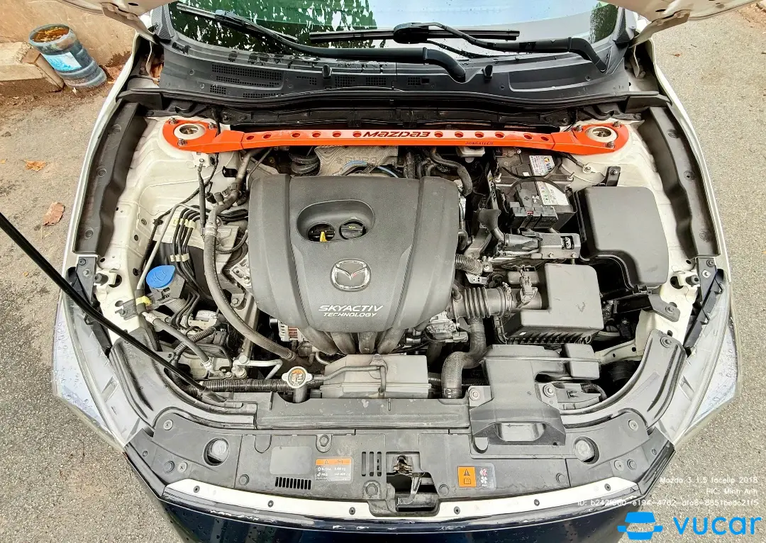 Mazda 3 1.5 facelip 2018 - Khoang động cơ 2