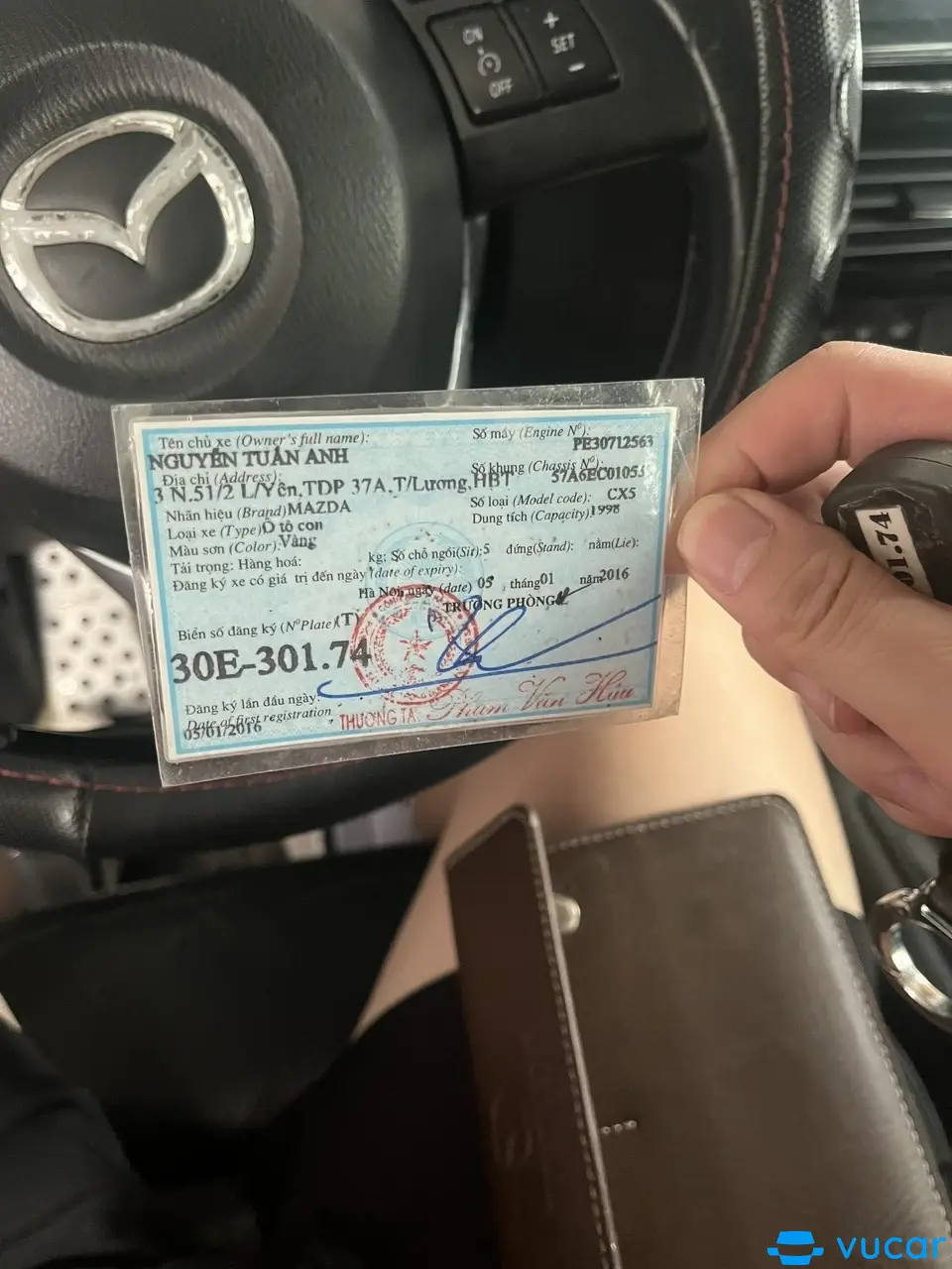 Mazda Cx5 2.0 AT 2014 - Nội thất 1