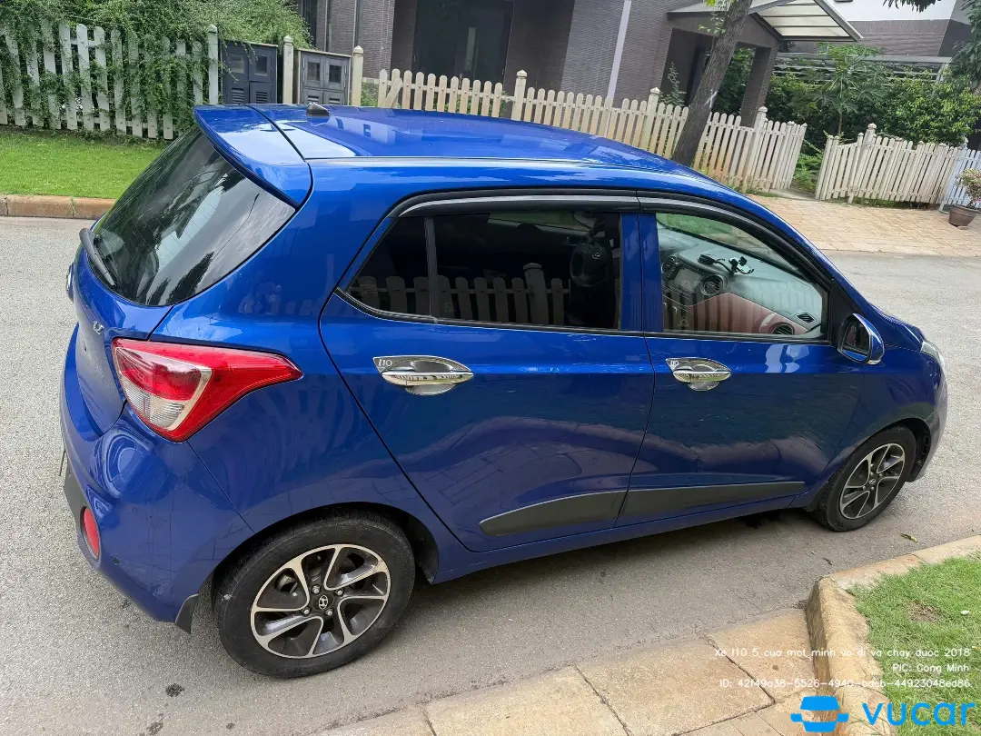 Xe I10 5 cửa một mình vợ đi và chạy được 2018 - Ngoại thất 4