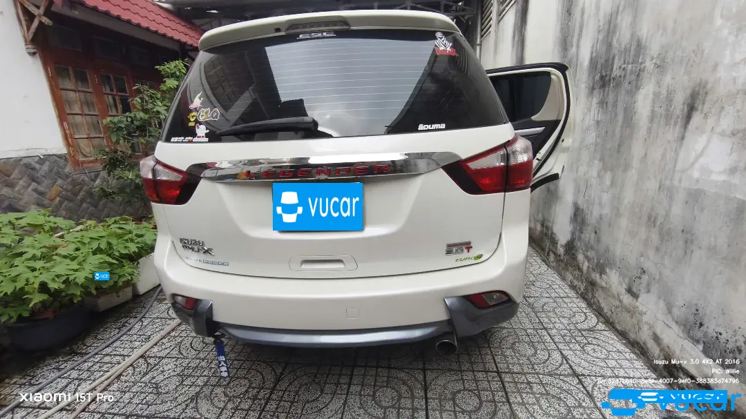 Ảnh xe Isuzu Mu-x 3.0 4X2 AT 2016 - ảnh 6
