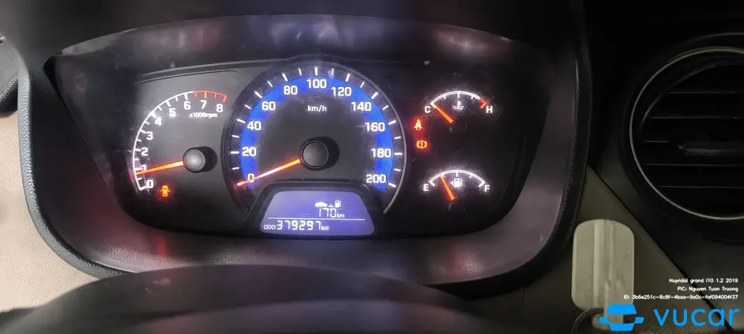 Huyndai grand i10 1.2 2019 - Nội thất 3