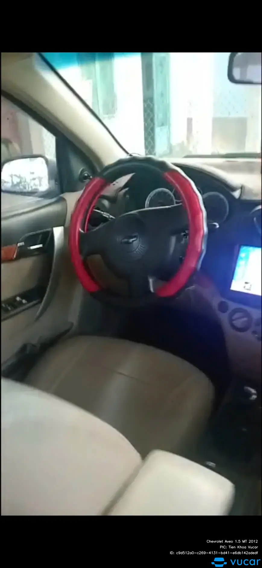 Chevrolet Aveo 1.5 MT 2012 - Nội thất 2