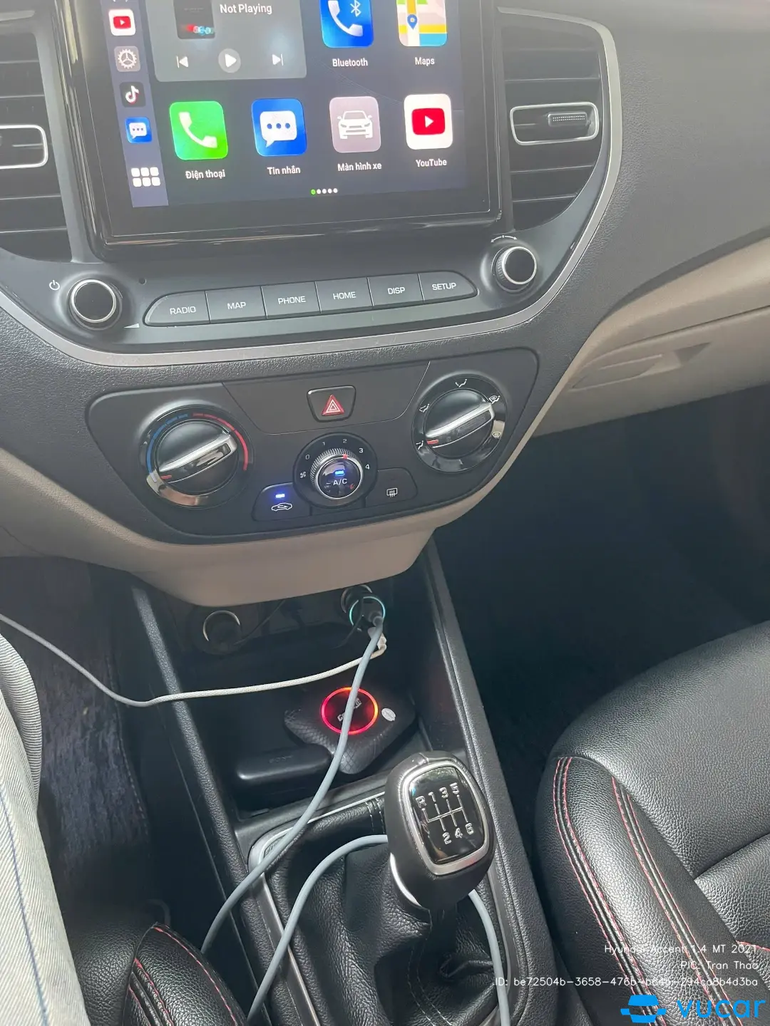 Hyundai Accent 1.4 MT 2021 - Nội thất 2
