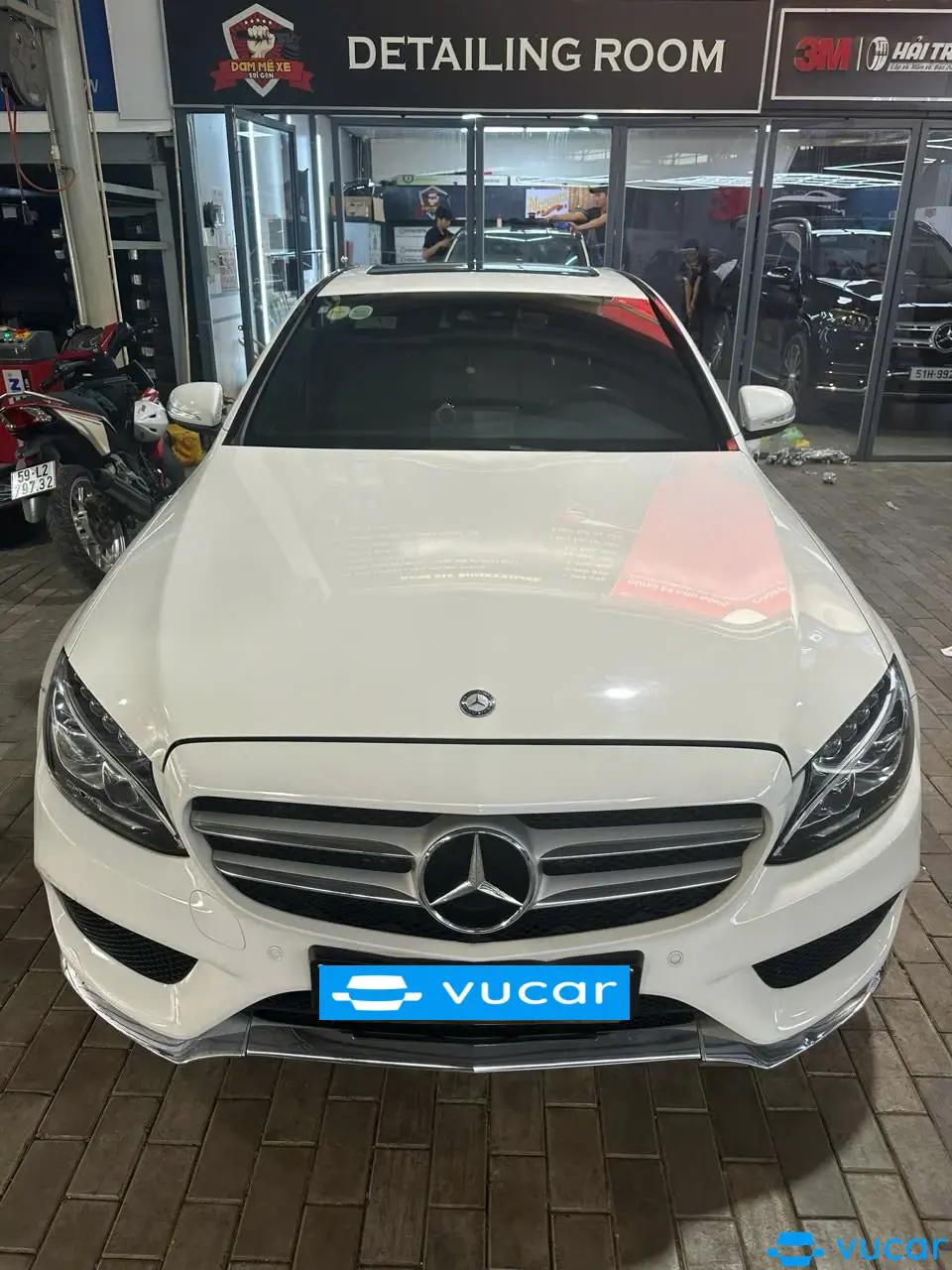 C250 amg merc 2015 trắng - Ngoại thất 6