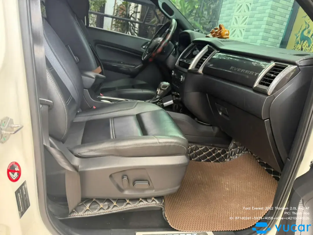 Ford Everest 2022 Titanium 2.0L 4x2 AT - Nội thất 3
