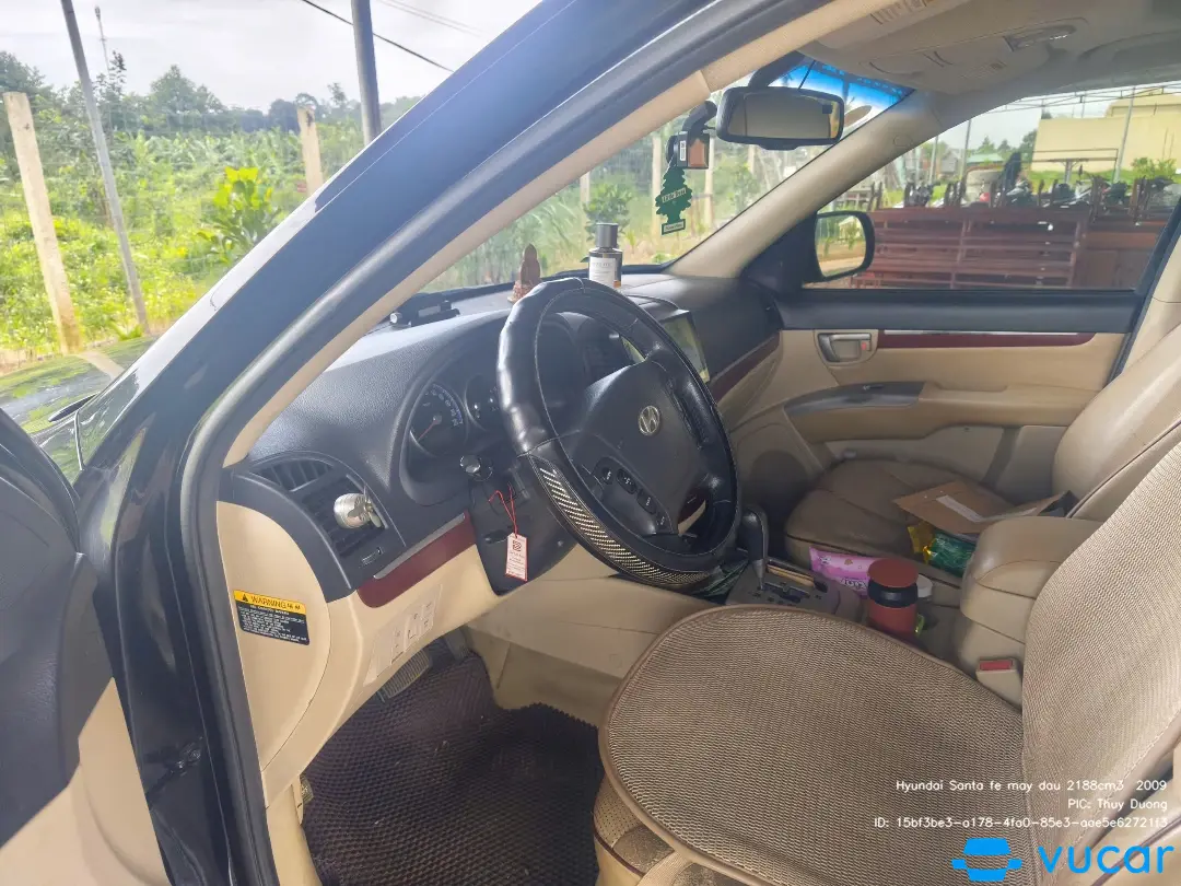 Hyundai Santa fe máy dầu 2188cm3 2009 - Nội thất 18
