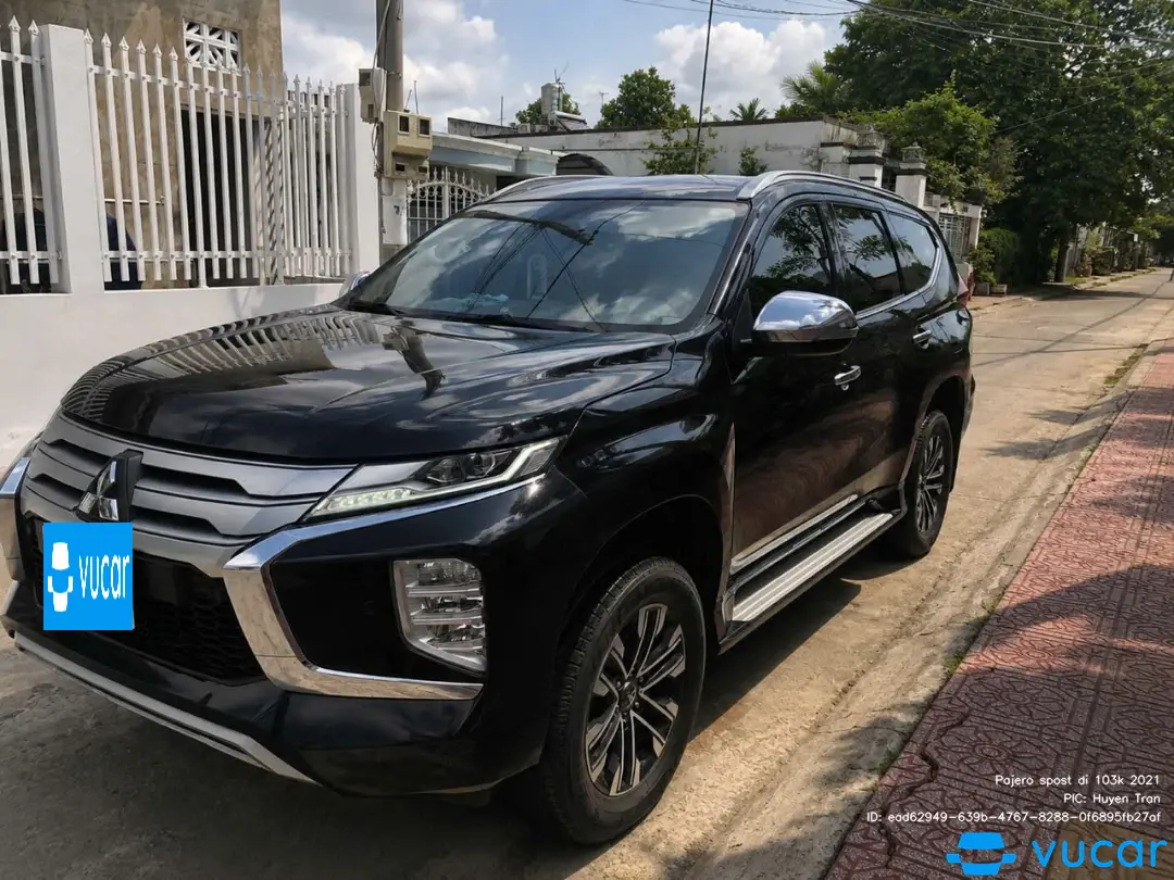 Ảnh xe Pajero spost đi 103k 2021 - ảnh 3