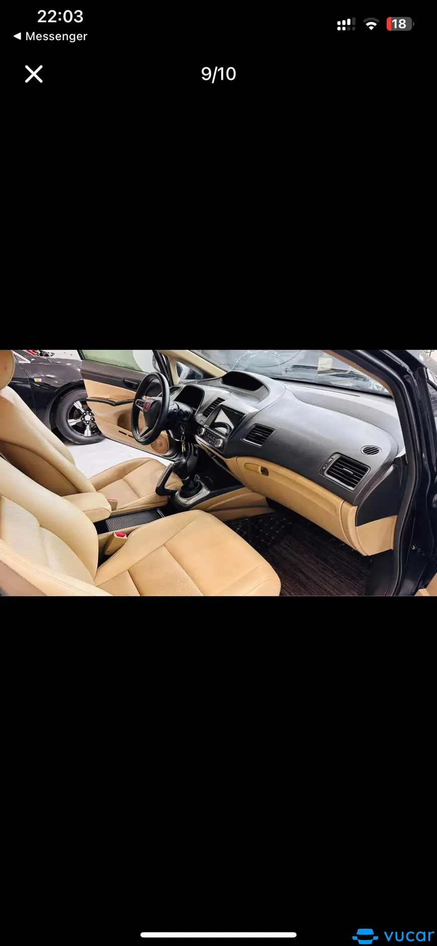 Honda Civic 1.8mt 2009 - Nội thất 3
