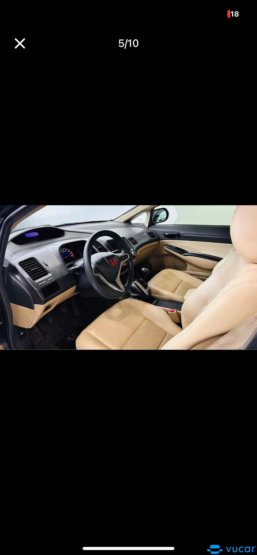 Honda Civic 1.8mt 2009 - Nội thất 2