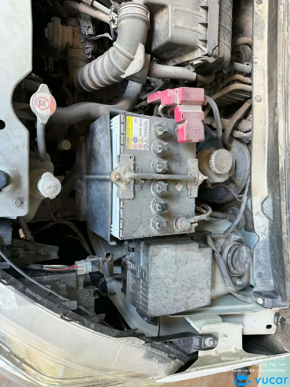 Mitsubishi Attrage 1.2 CVT 2022 - Khoang động cơ 1