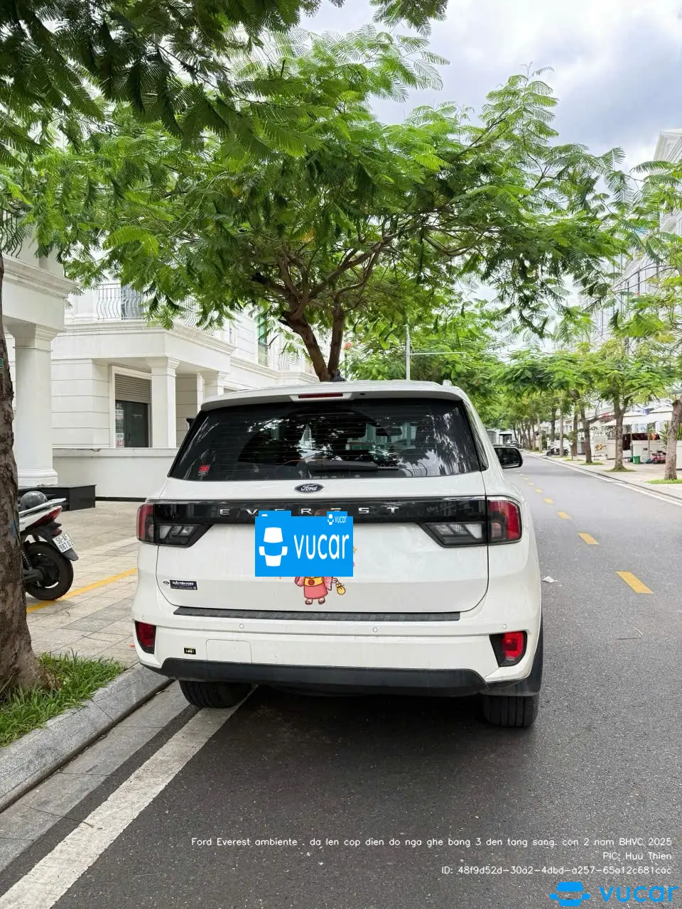 Ford Everest ambiente . đã lên cốp điện độ ngả ghế băng 3 đèn tăng sáng. còn 2 năm BHVC 2025 - Ngoại thất 3