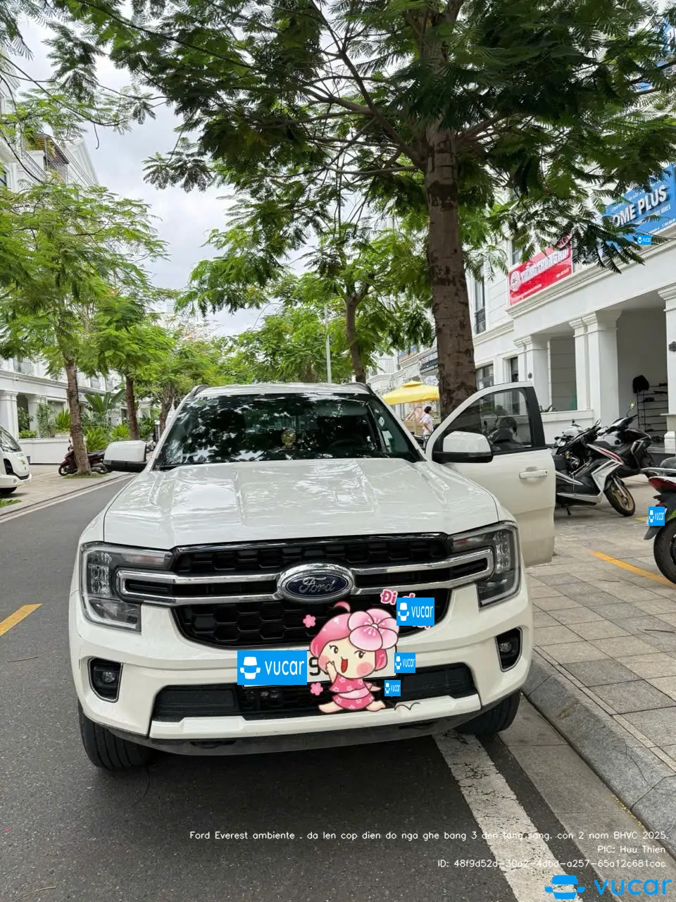 Ford Everest ambiente . đã lên cốp điện độ ngả ghế băng 3 đèn tăng sáng. còn 2 năm BHVC 2025 - Ngoại thất 4