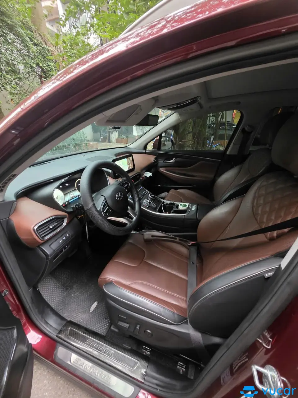 Hyundai Santa Fe Cao cấp 2.5L HTRAC 2021 - Nội thất 4