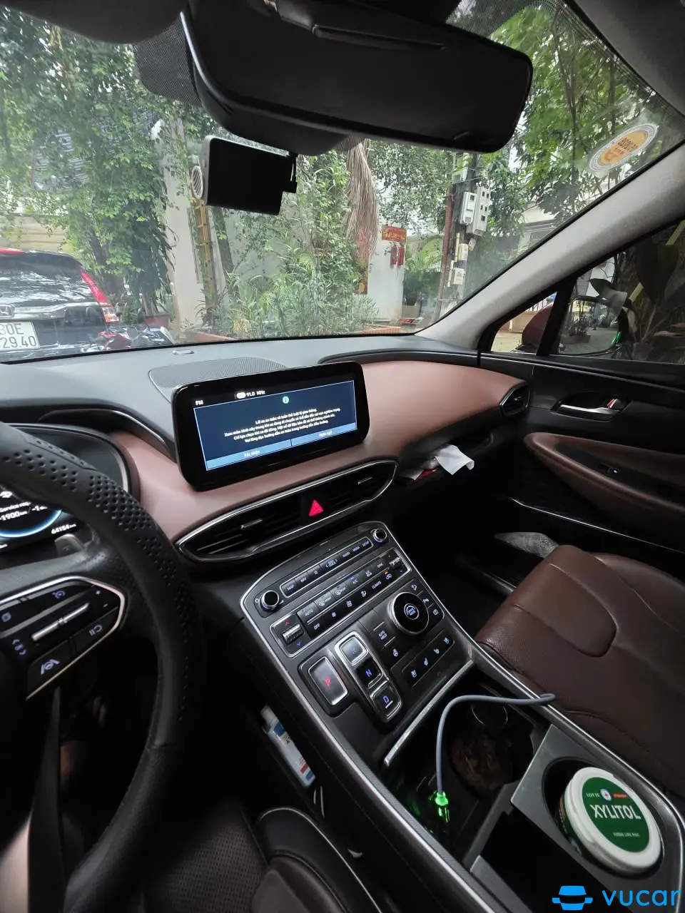Hyundai Santa Fe Cao cấp 2.5L HTRAC 2021 - Nội thất 9