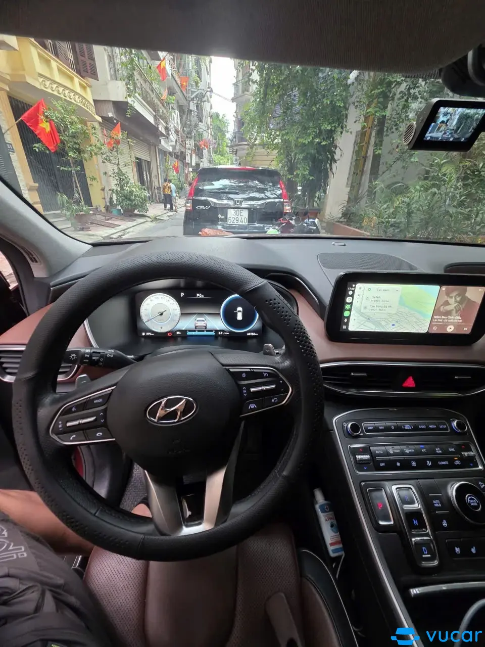Hyundai Santa Fe Cao cấp 2.5L HTRAC 2021 - Nội thất 12