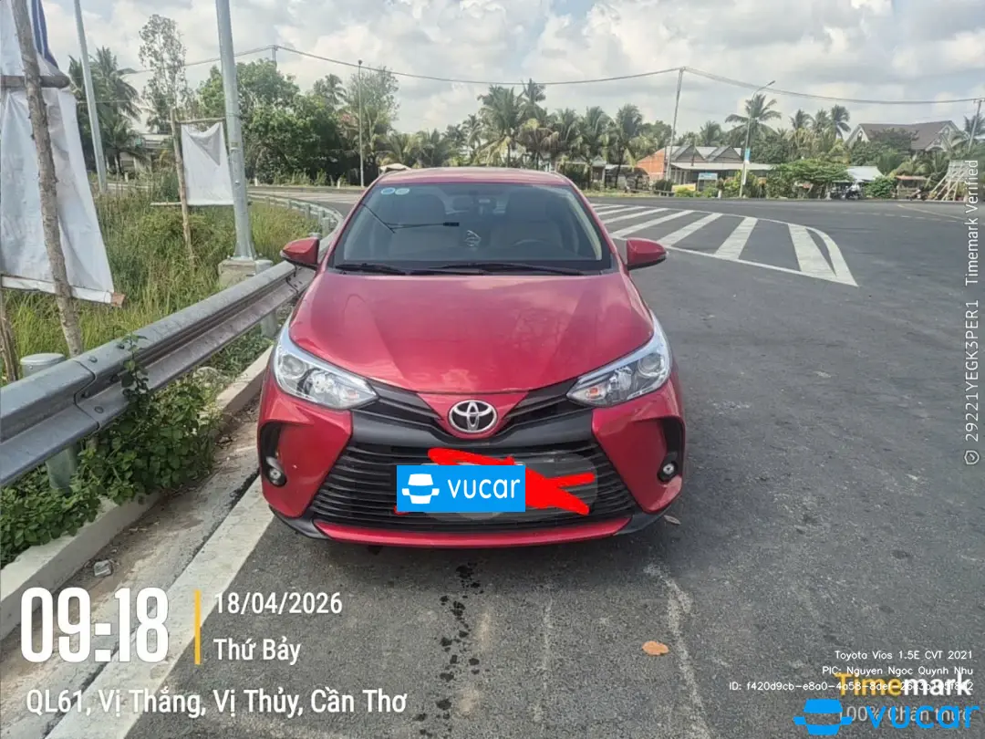 Toyota Vios 1.5E CVT 2021 - Ngoại thất 1
