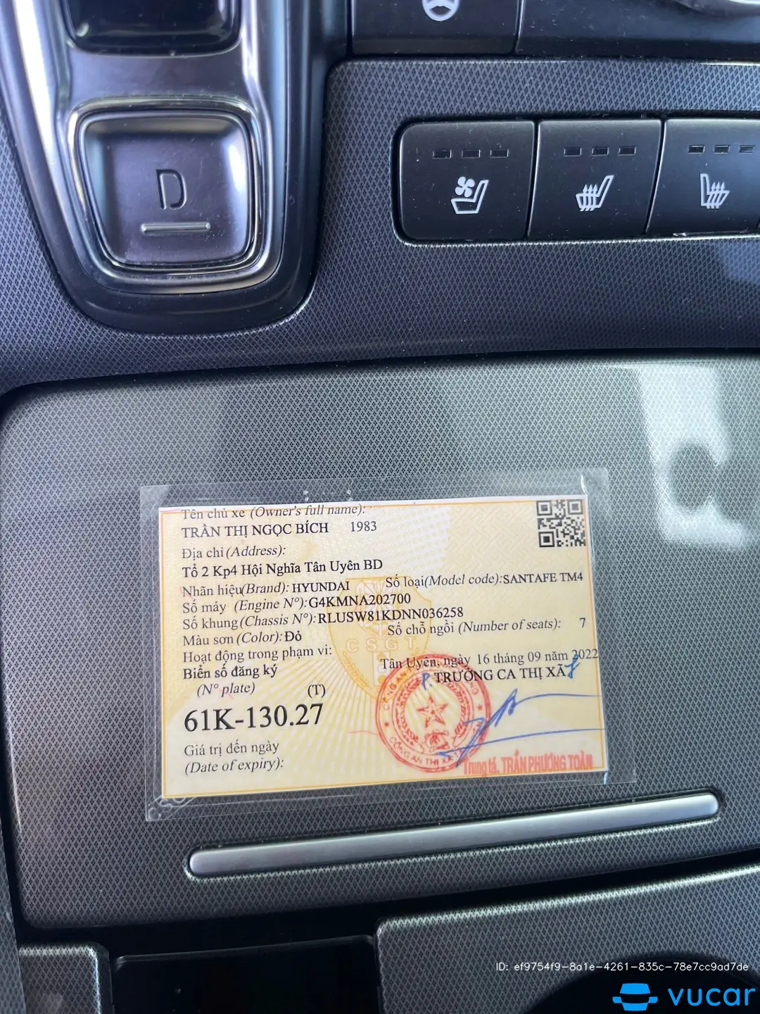 Hyundai Santafe Đặc biệt 2.5L HTRAC 2022 - Nội thất 4