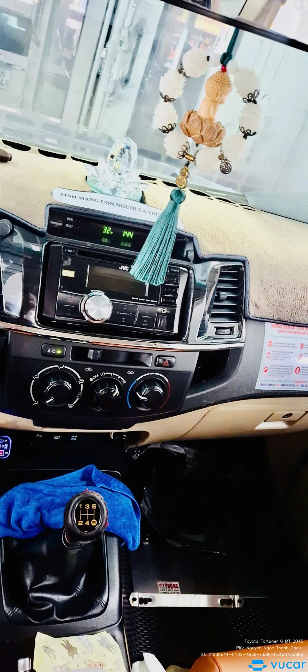 Toyota Fortuner G MT 2015 - Nội thất 6