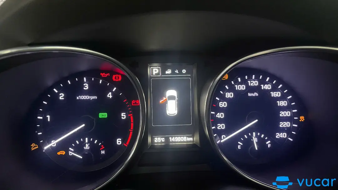 Hyundai Santafe 2.2L 2017 - Nội thất 8