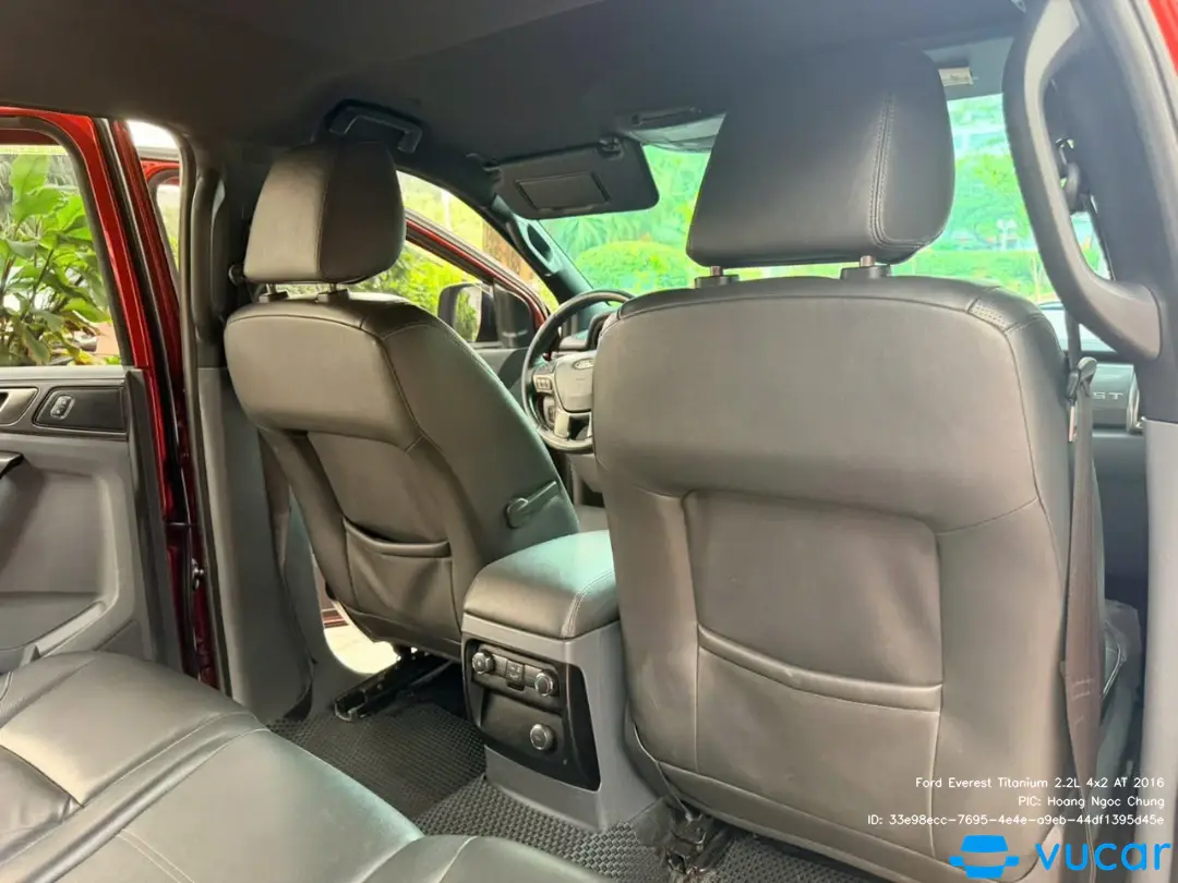Ford Everest Titanium 2.2L 4x2 AT 2016 - Nội thất 3