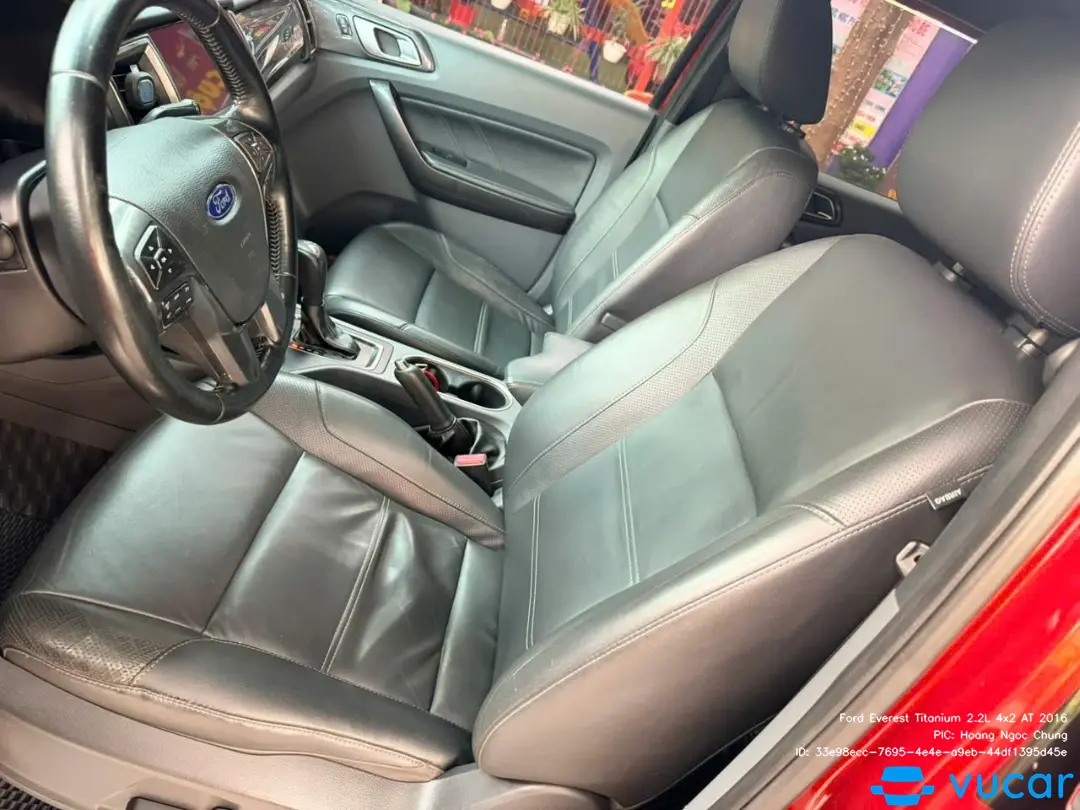 Ford Everest Titanium 2.2L 4x2 AT 2016 - Nội thất 7