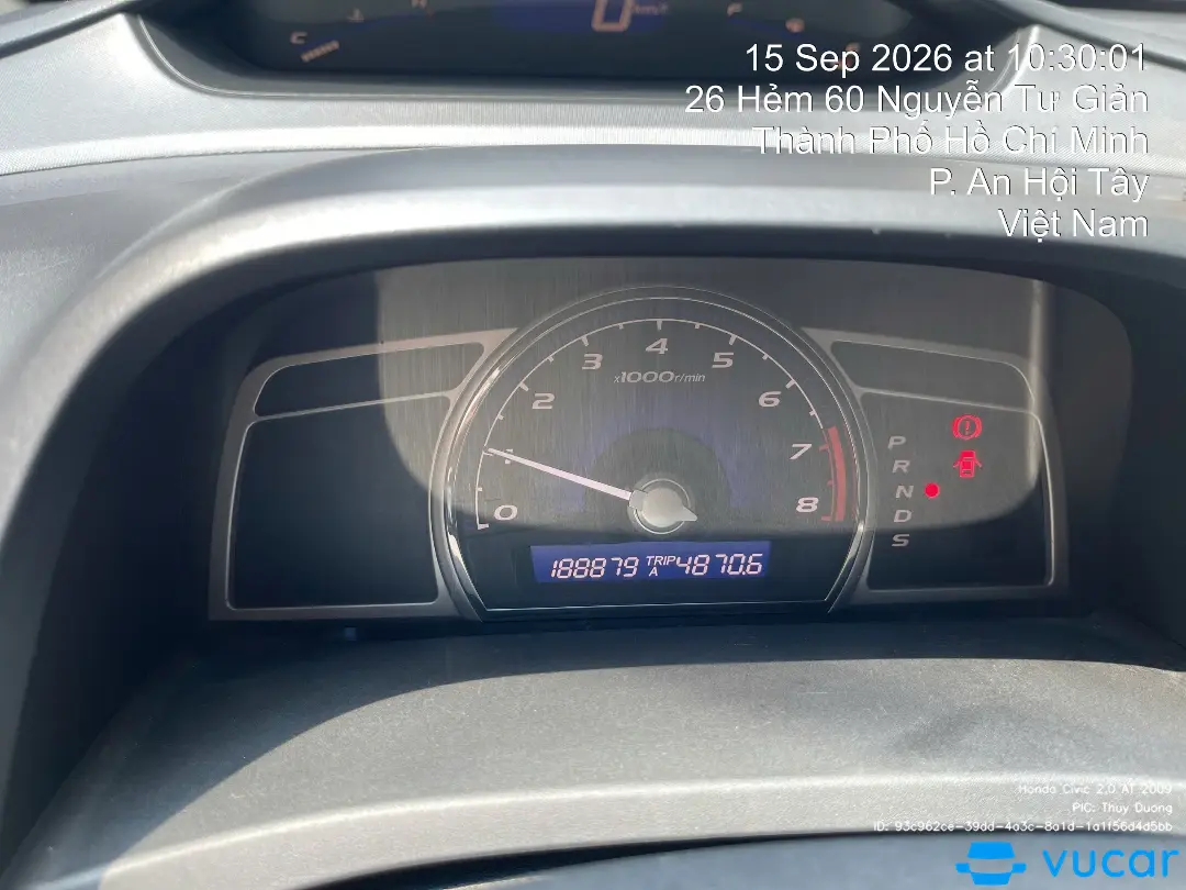 Honda Civic 2.0 AT 2009 - Nội thất 2