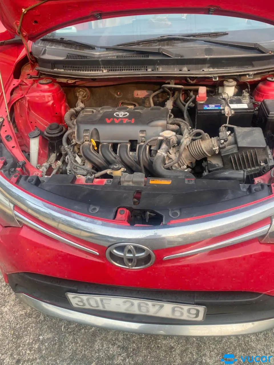 Toyota Vios 1.5E 2016 - Khoang động cơ 4