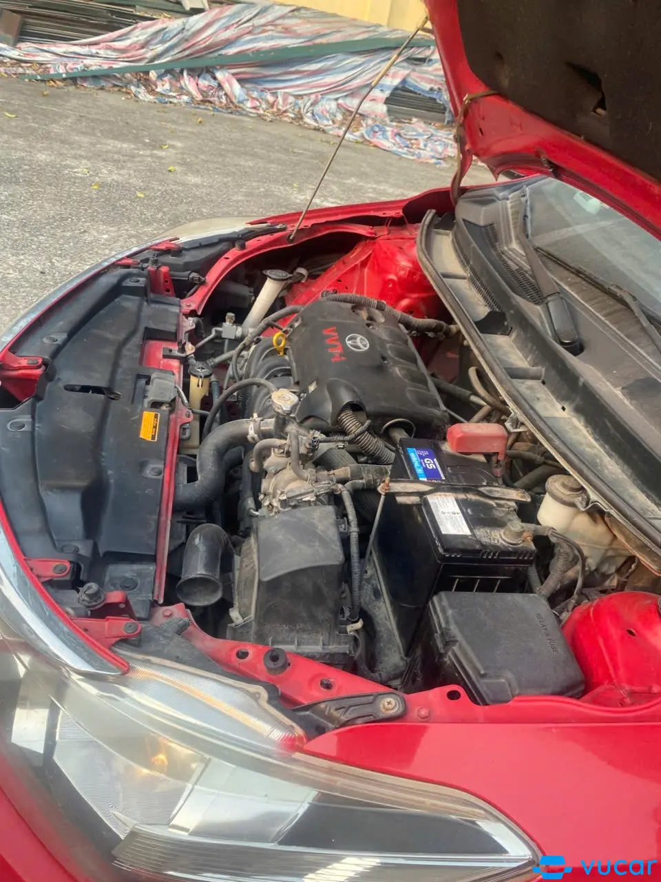 Toyota Vios 1.5E 2016 - Khoang động cơ 2