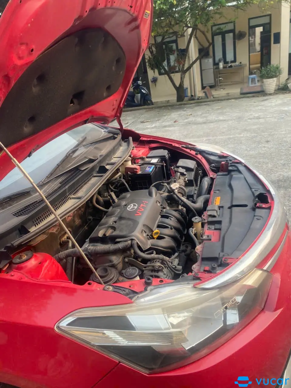 Toyota Vios 1.5E 2016 - Khoang động cơ 3