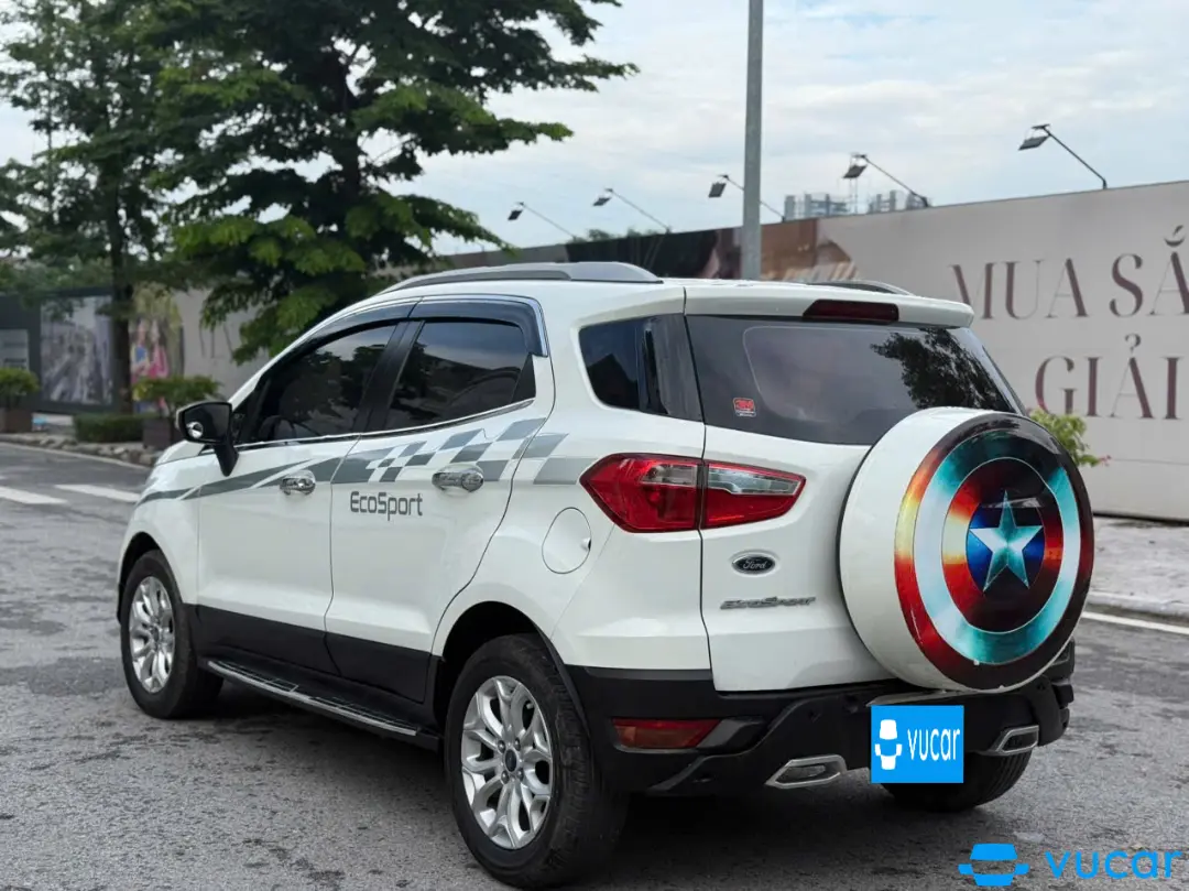 Ecosport titantium đời 2016 màu trắng - Ngoại thất 4