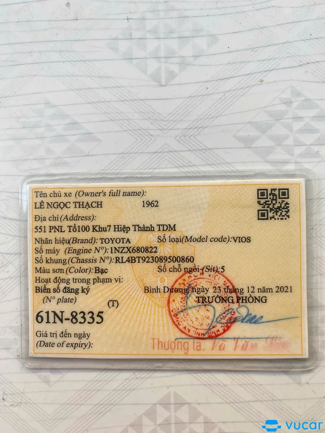 Toyota Vios 1.5 MT 2008 - Ngoại thất 7